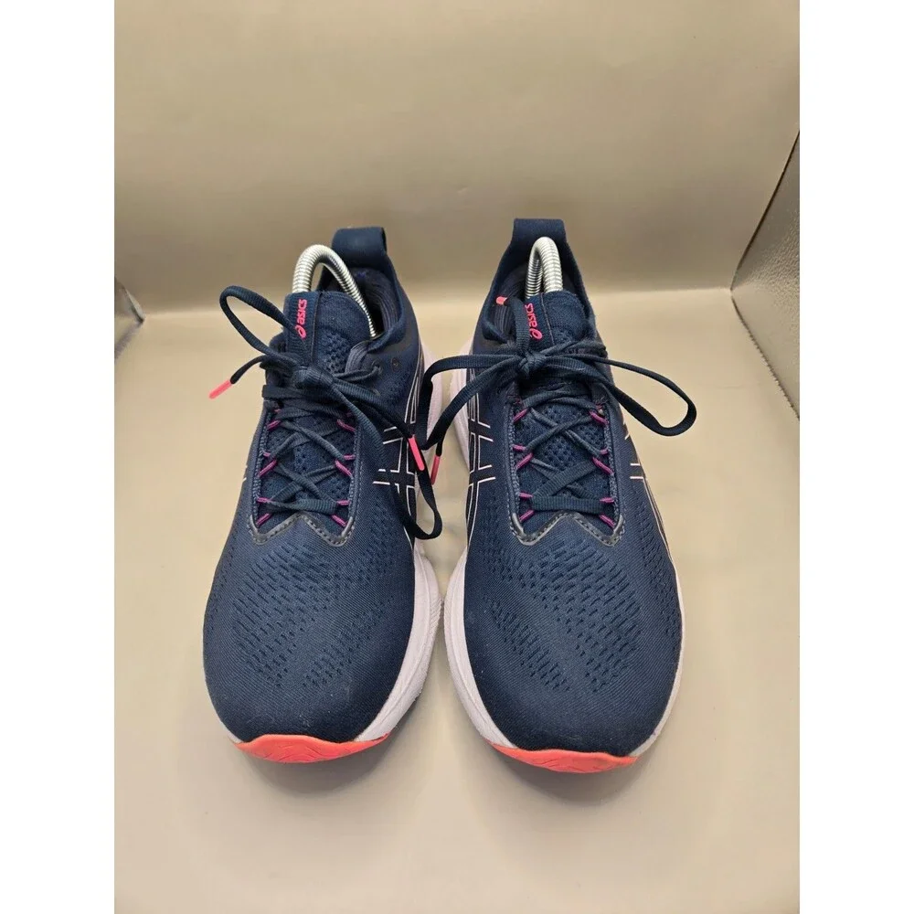 ASICS Gel-Nimbus 25 Shoes Womens 8.5 Blue Road Running Athletic Workout Sneakers